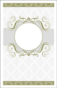 Wedding Program Cover Template 13E - Graphic 3